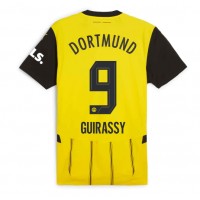 Camisa de Futebol Borussia Dortmund Serhou Guirassy #9 Equipamento Principal 2024-25 Manga Curta